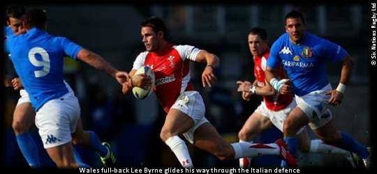 Italy vs Wales RBS 6 Nations 2011