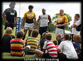 London Wasps coaching